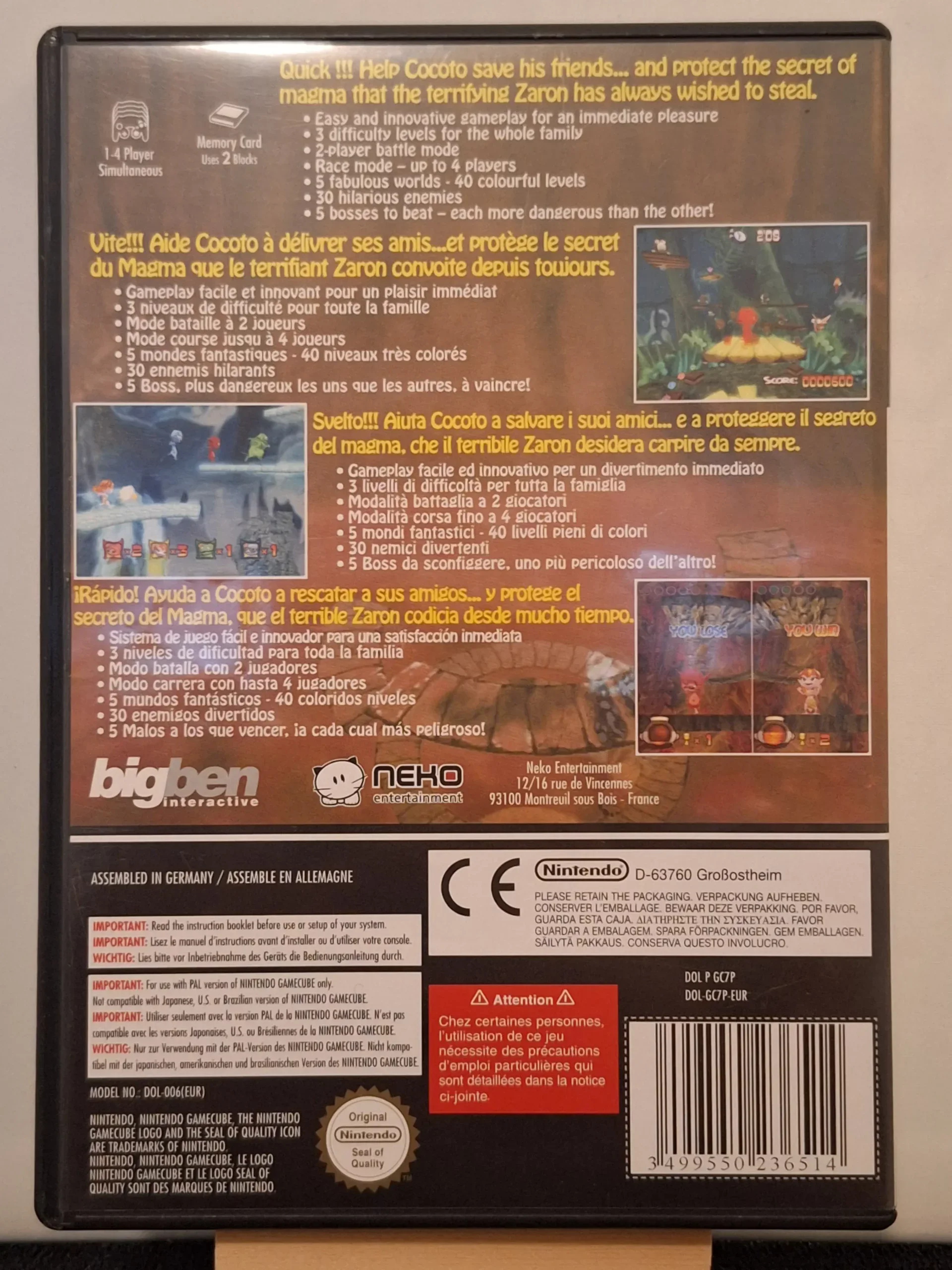 Cocoto Platform Jumper Nintendo Gamecube - Afbeelding 3