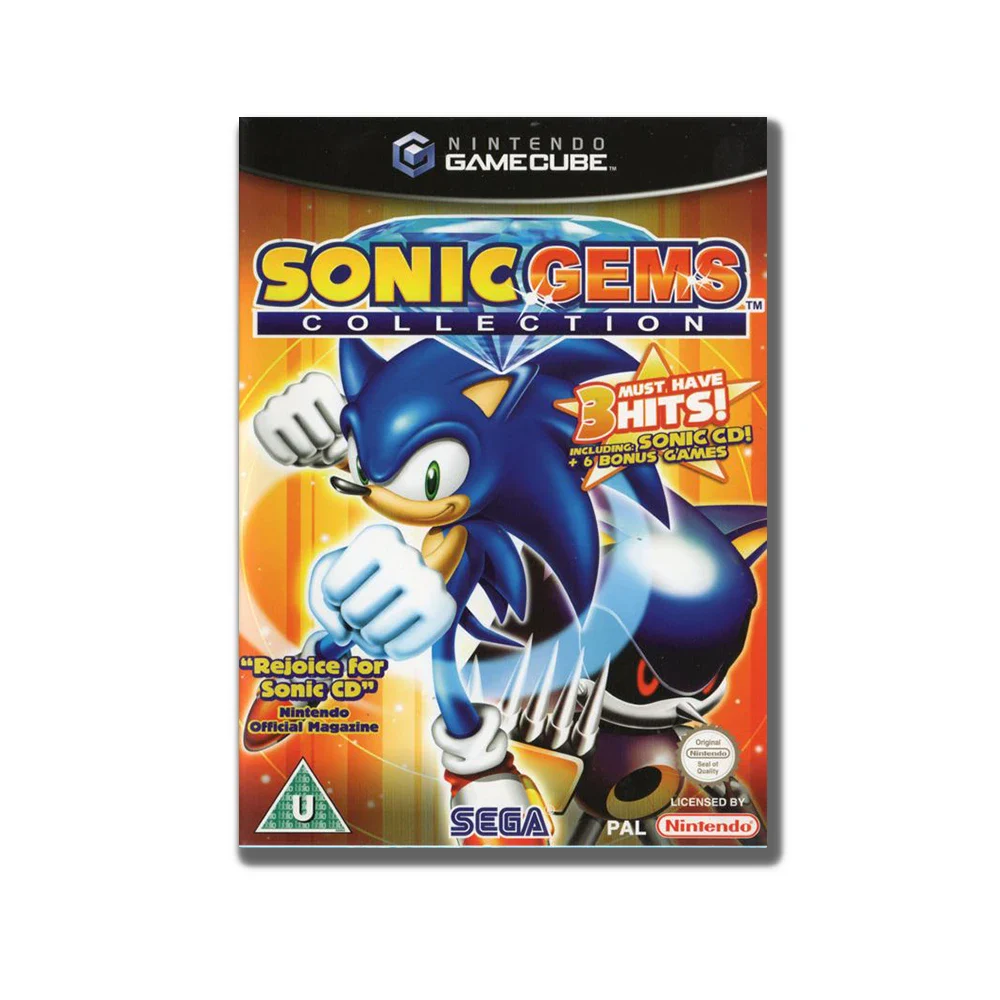 Sonic Gems Collection Nintendo Gamecube