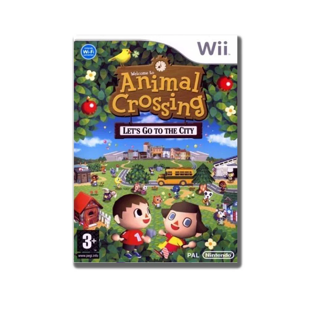 Animal Crossing Lets Go to the City Nintendo Wii
