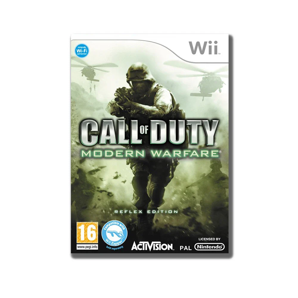 Call of Duty Modern Warfare Reflex Edition Nintendo Wii