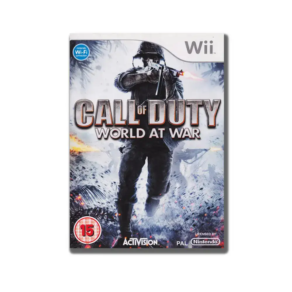 Call of Duty World at War Nintendo Wii
