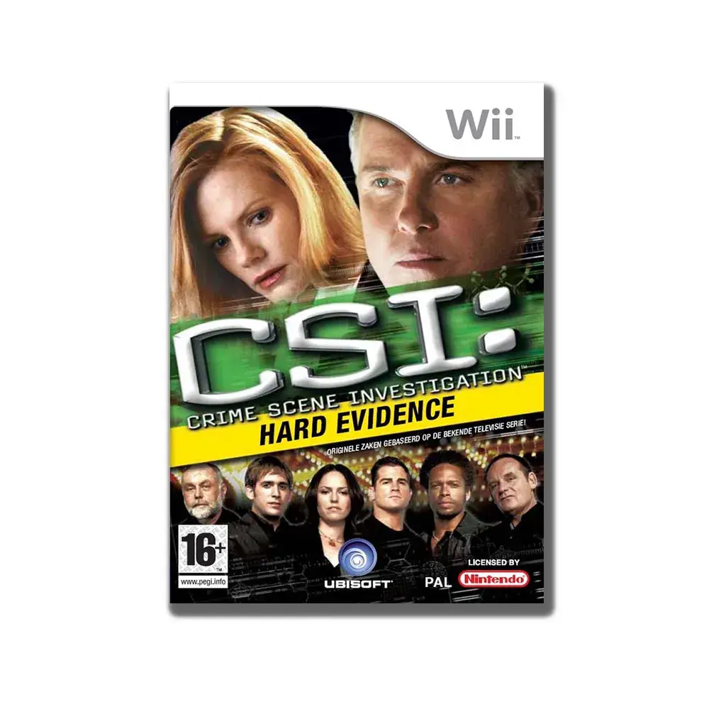 CSI: Crime Scene Investigation - Hard Evidence Wii