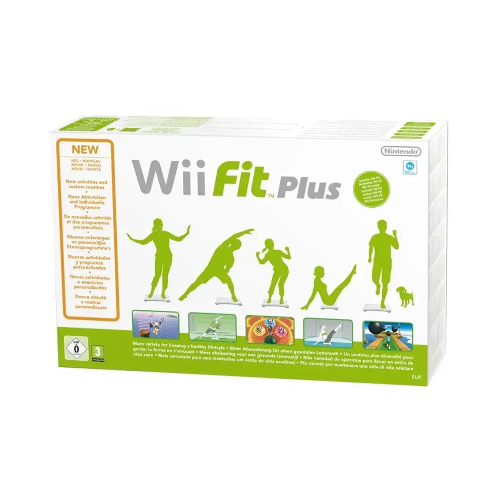 Wii Fit Plus Balance Board Boxed