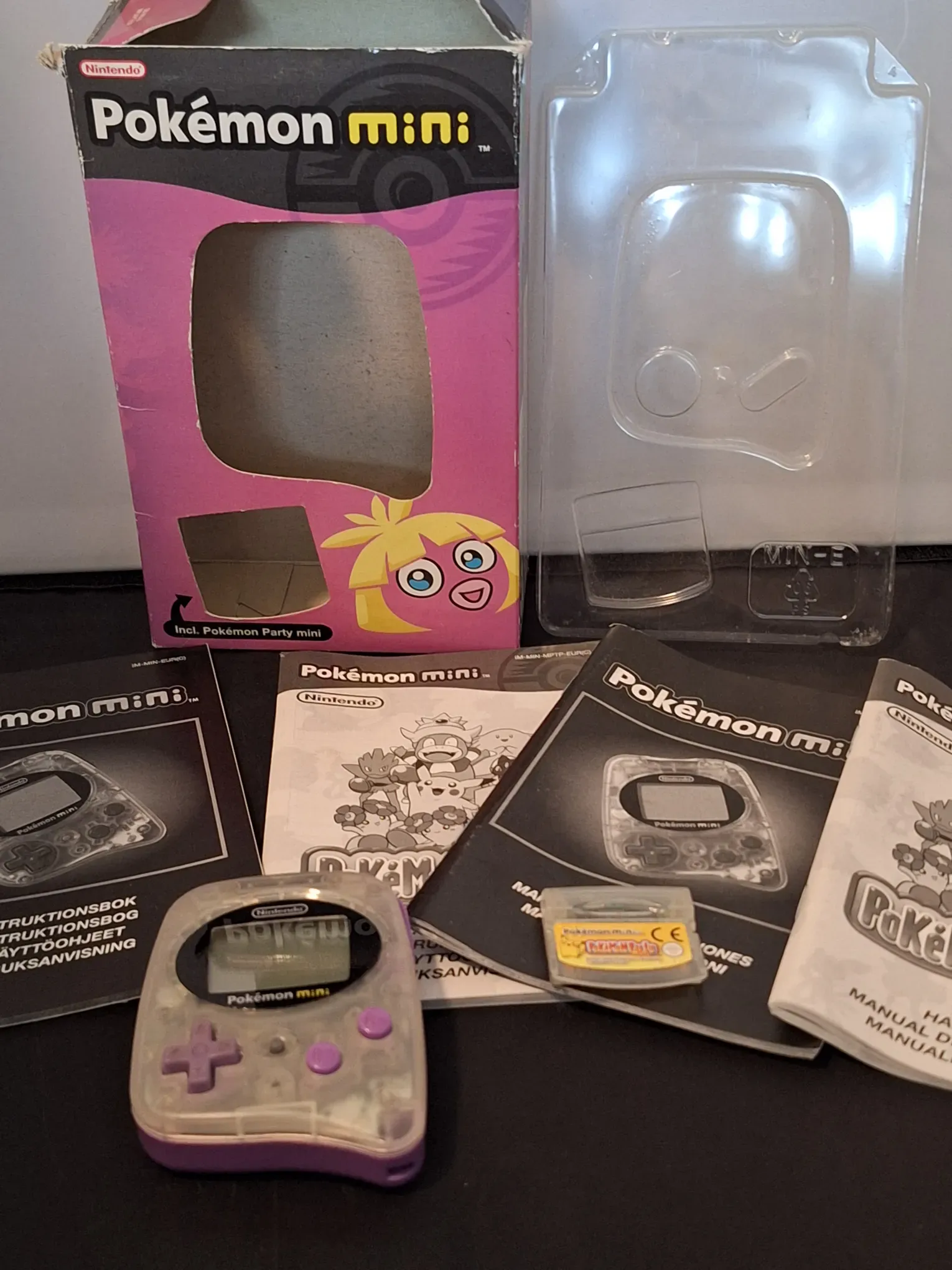 Pok&eacute;mon Mini Smoochum Purple Console - Afbeelding 7