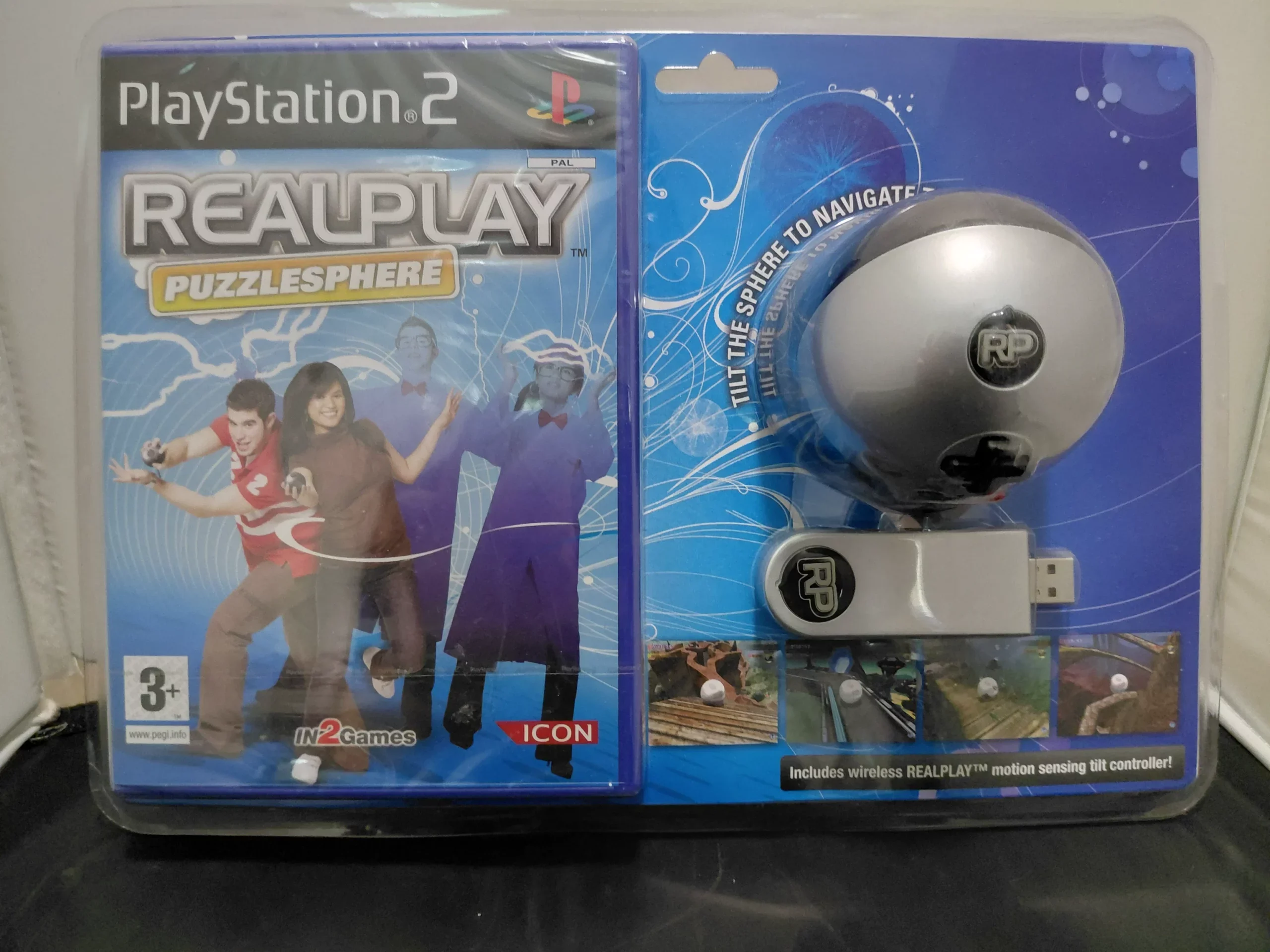 Realplay Puzzlesphere PlayStation 2 (Sealed) PS2 - Afbeelding 2