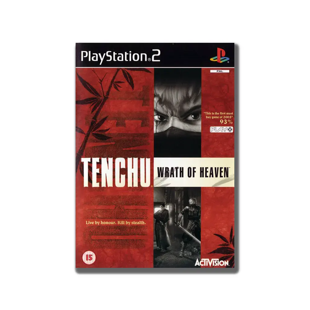 Tenchu Wrath of Heaven PlayStation 2