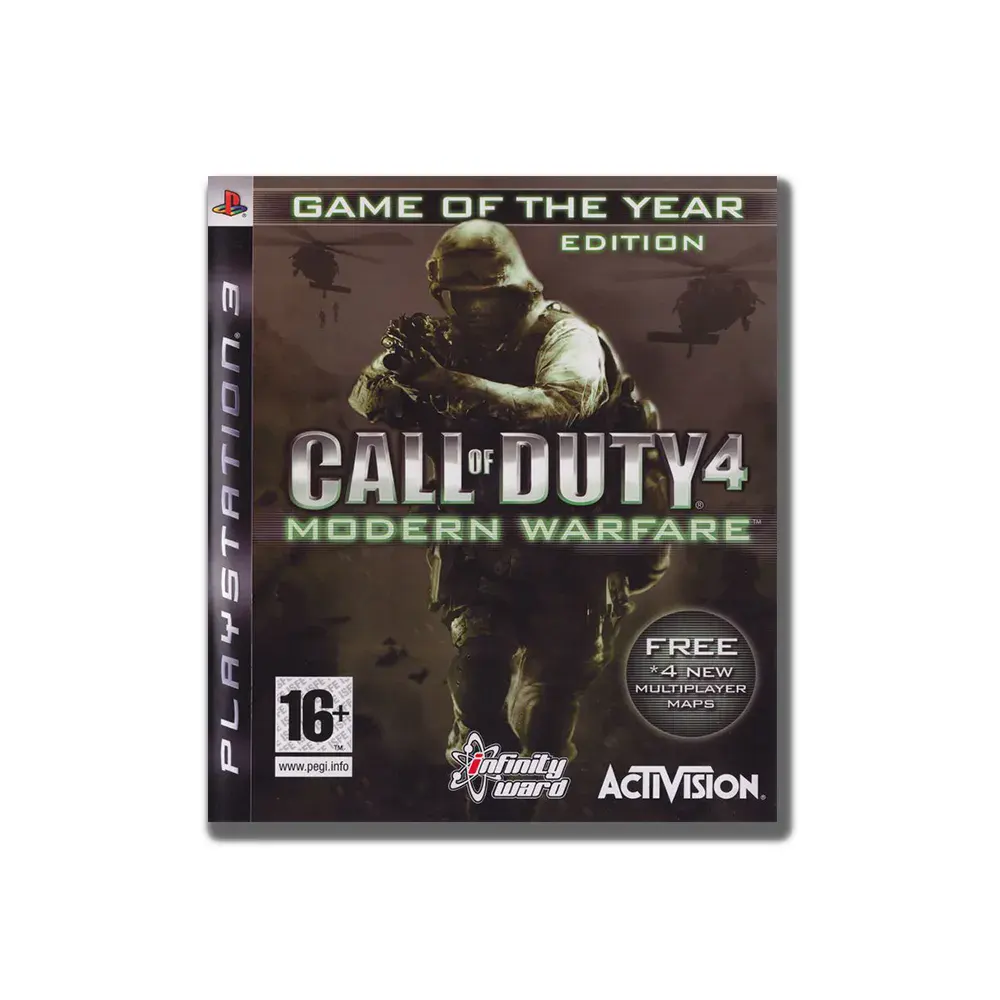 Call of Duty 4 Modern Warfare Game of the Year Edition PlayStation 3