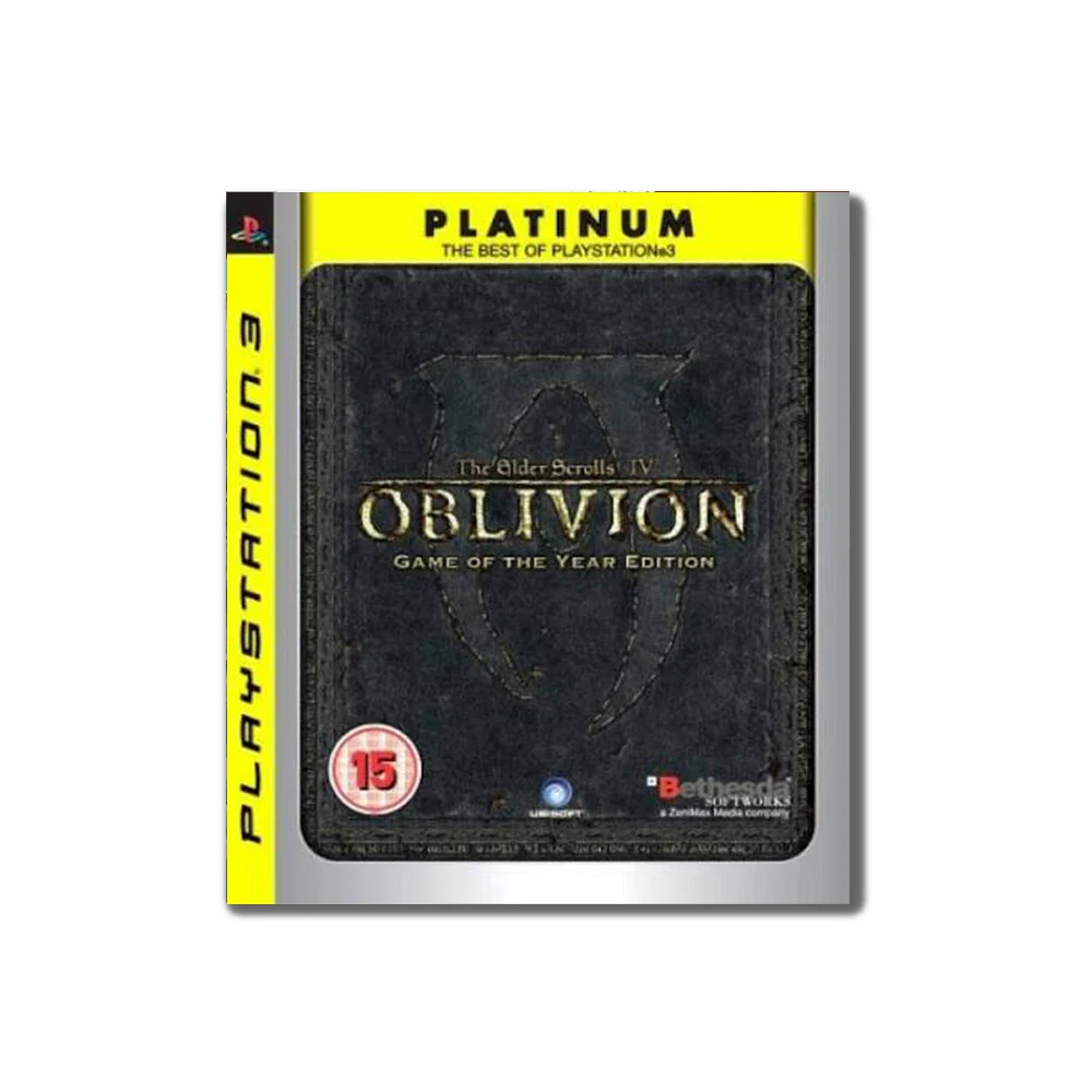 The Elder Scrolls IV: Oblivion Game of the Year Edition Platinum PS3