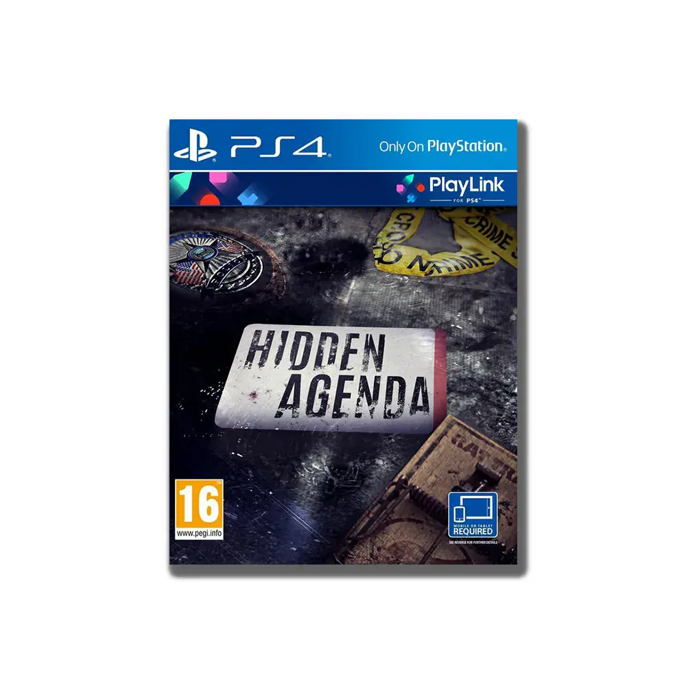 Hidden Agenda PlayStation 4