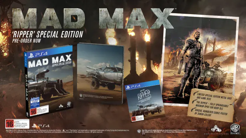 Mad Max (Ripper Edition) PS4 - Afbeelding 2