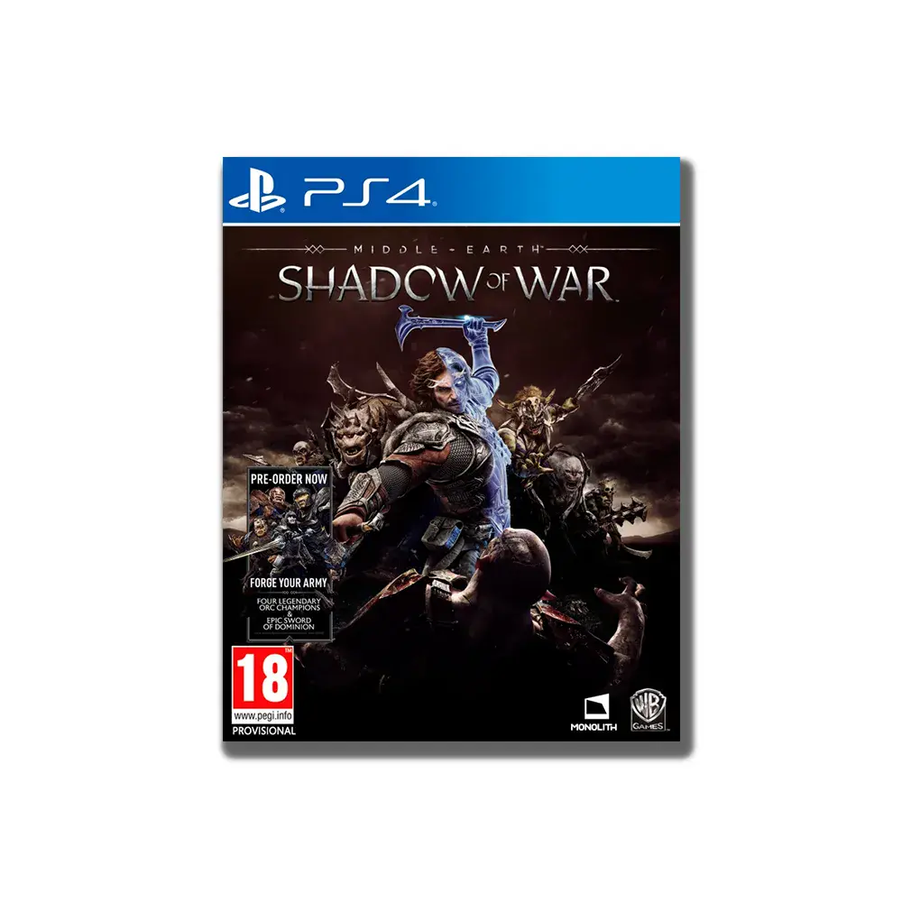 Middle-Earth: Shadow of War PS4