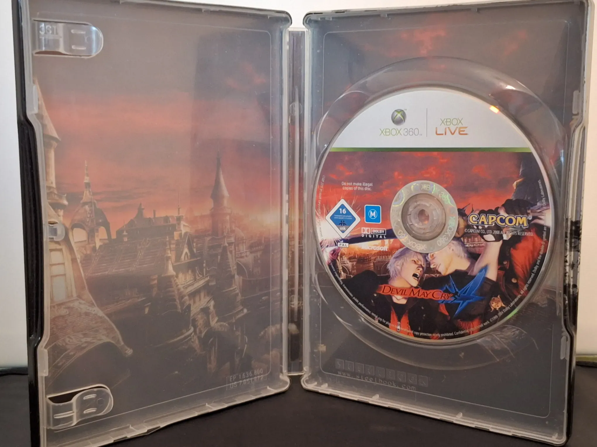 Devil May Cry 4 Steelbook Xbox 360 - Afbeelding 4