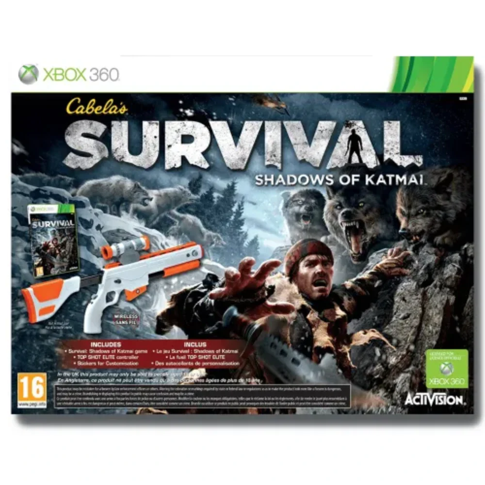 Cabelas Survival Shadows of Katmai Kit Xbox 360