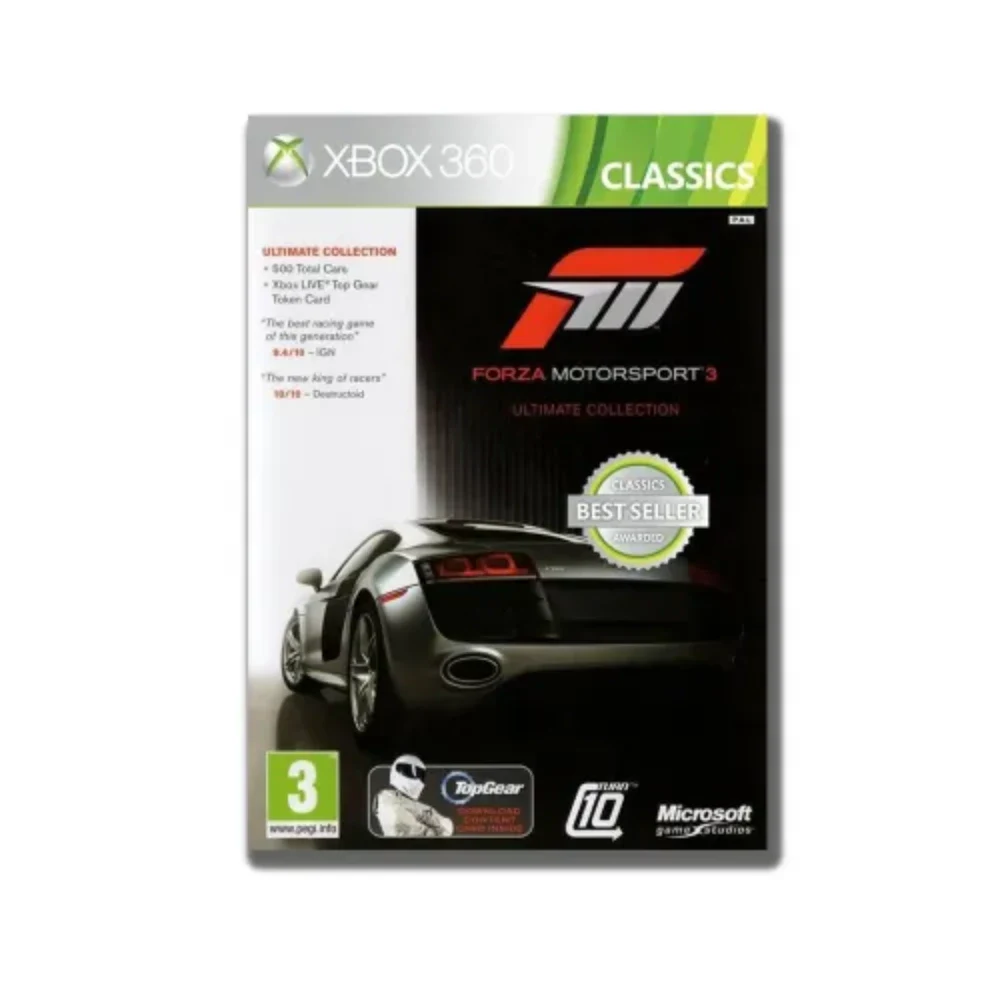 Forza Motorsport 3 Ultimate Collection Xbox 360