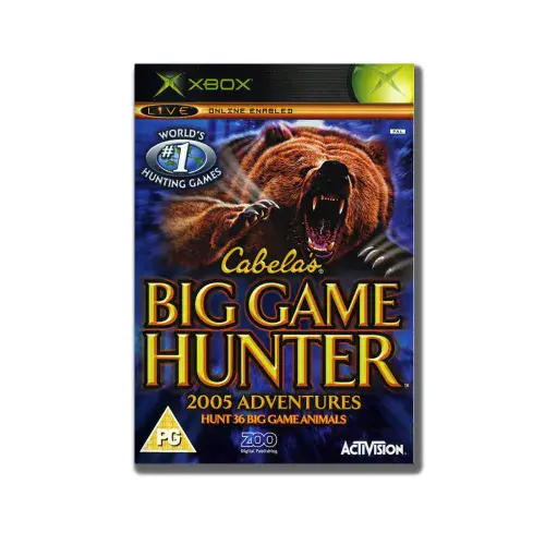 Cabelas Big Game Hunter 2005 Adventures Xbox Original