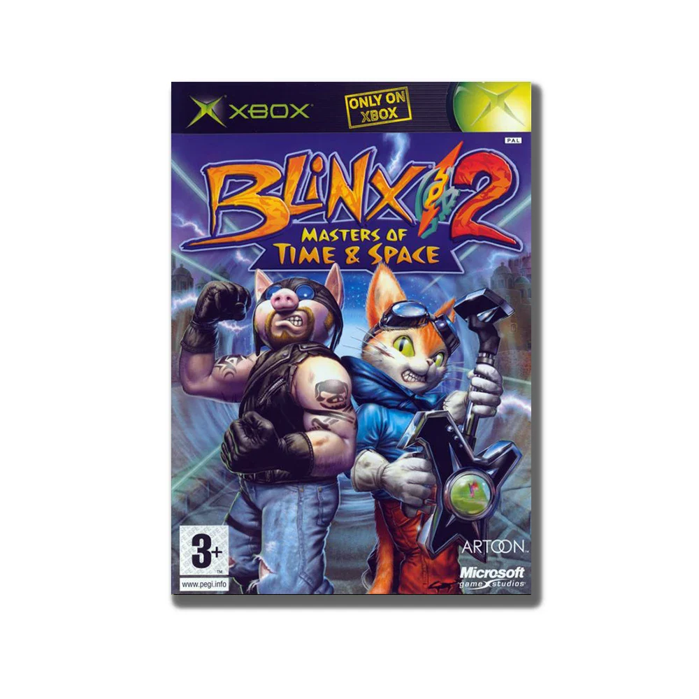 Blinx 2 Masters of Time & Space Xbox