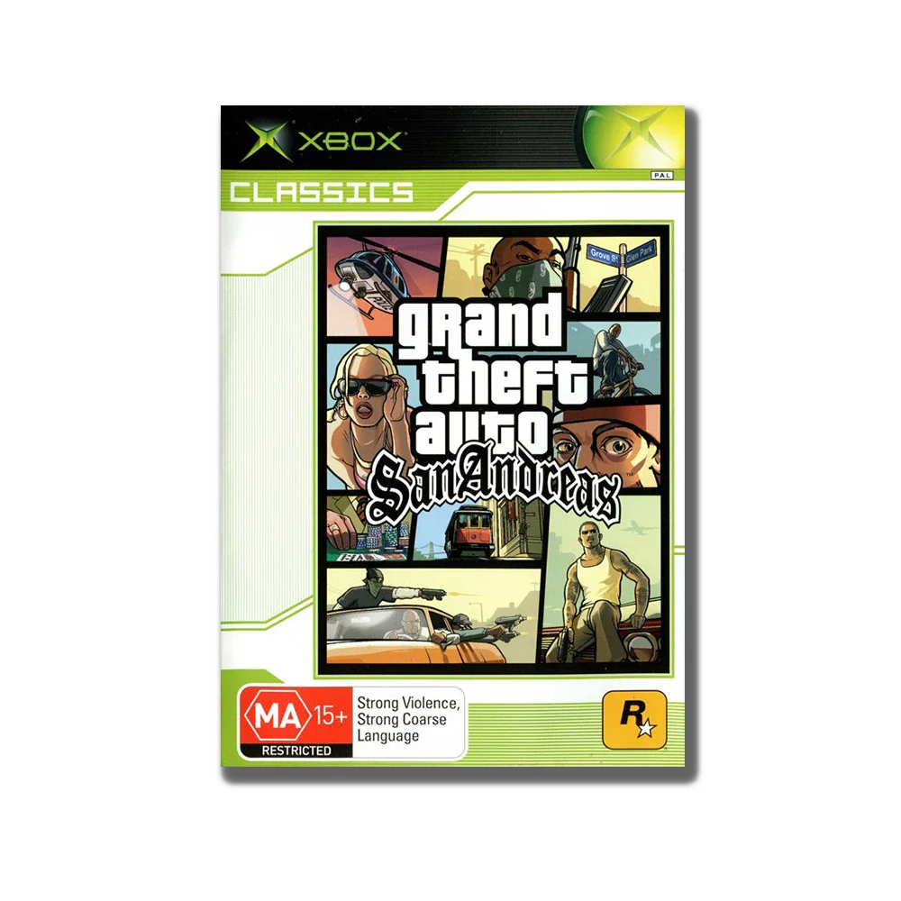 Grand Theft Auto San Andreas Xbox Original Classics