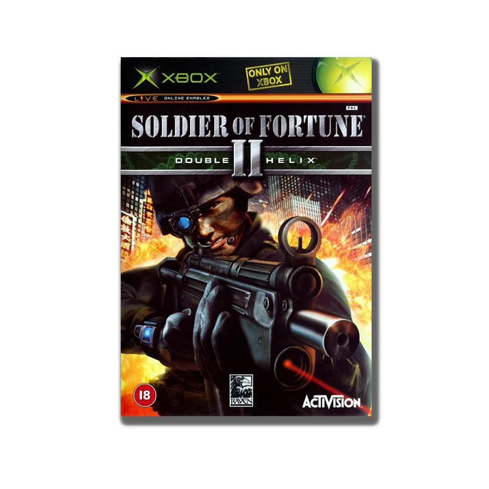 Soldier of Fortune 2 Double Helix Xbox Original