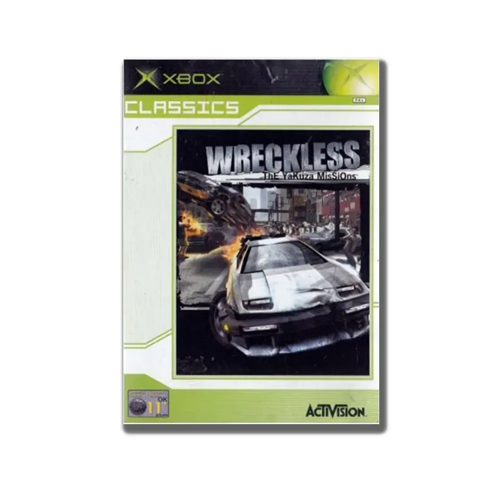 Wreckless The Yakuza Missions Xbox Original