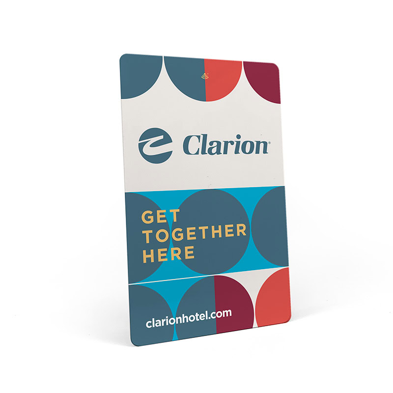 Clarion Get Together Here RFID Key Card