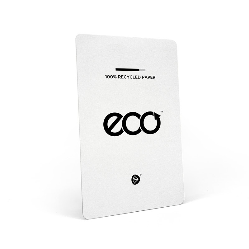 Eco Friendy Paper RFID Key Card - White