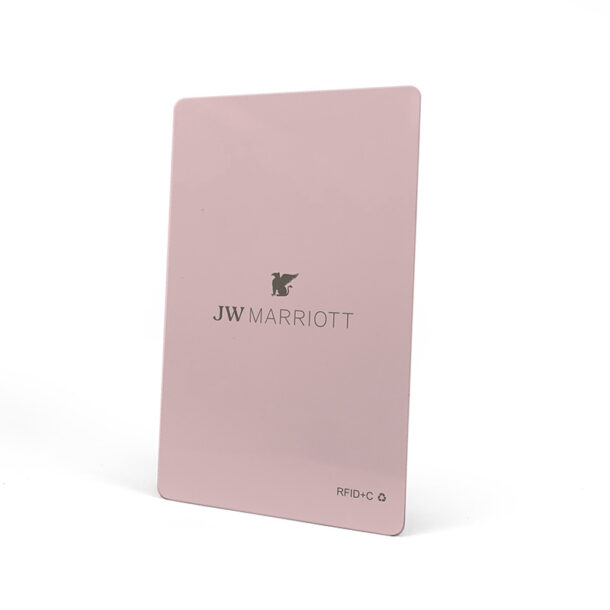 JW Marriott Brand Standard Blush Guest RFID Key Cards - Image 3