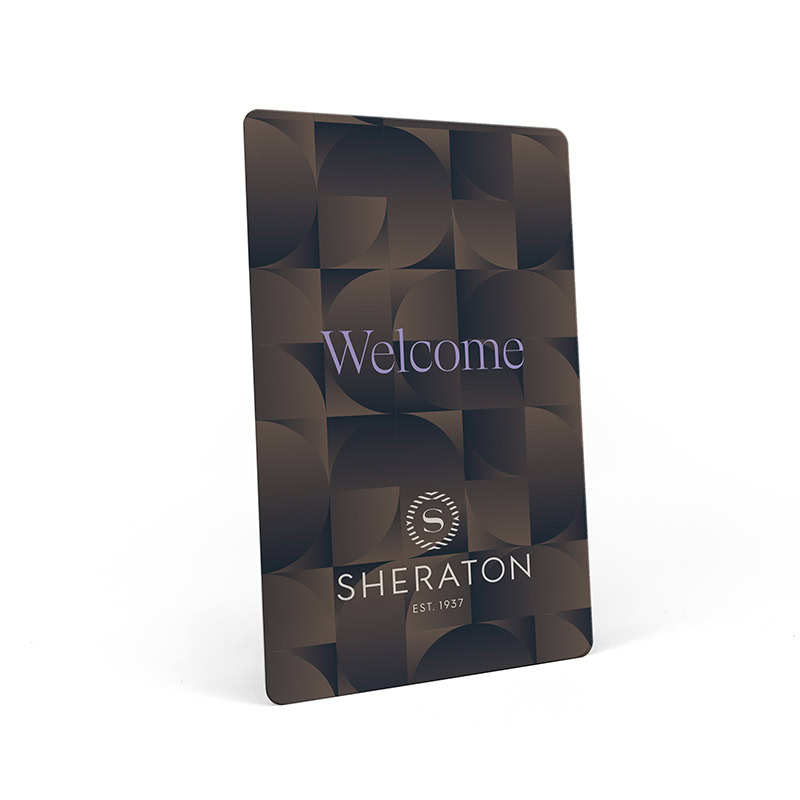 Sheraton Black RFID Key Card