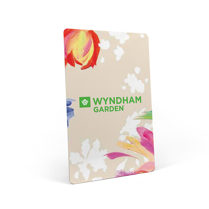 Wyndham Garden Floral Key Card