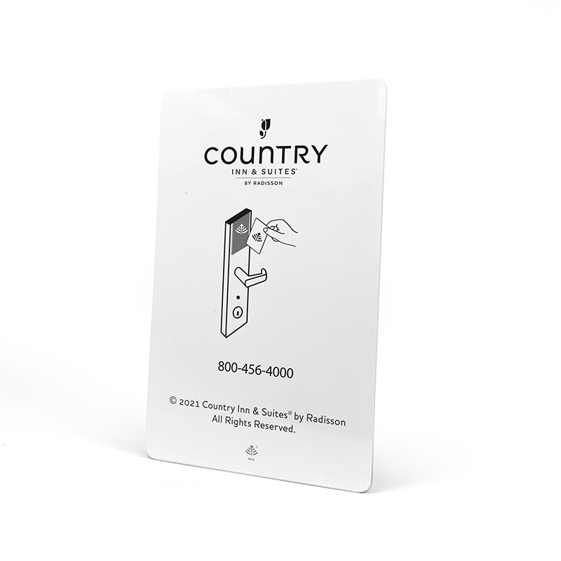 Country Inn & Suites RFID 1K Key Card, Blue Guest - Image 2