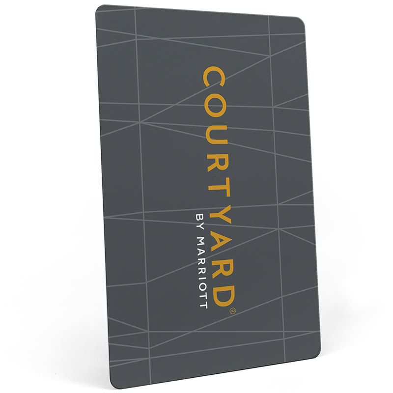 Courtyard by Marriott Hotel Key Cards, NXP ULTRALIGHT-C (144-BYTE 17pF), Shuffle Pack - Image 4
