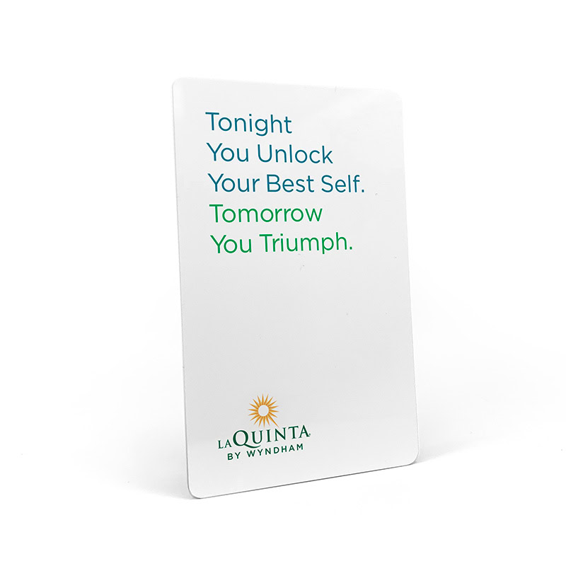 La Quinta Tomorrow You Triumph RFID Key Card