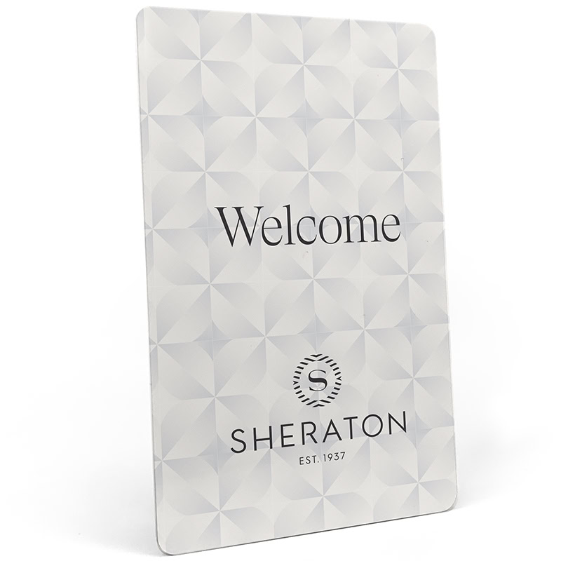 Sheraton White RFID Key Card