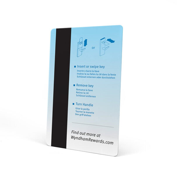 Wyndham Hotel Key Card, Magnetic Stripe LoCo - Image 2