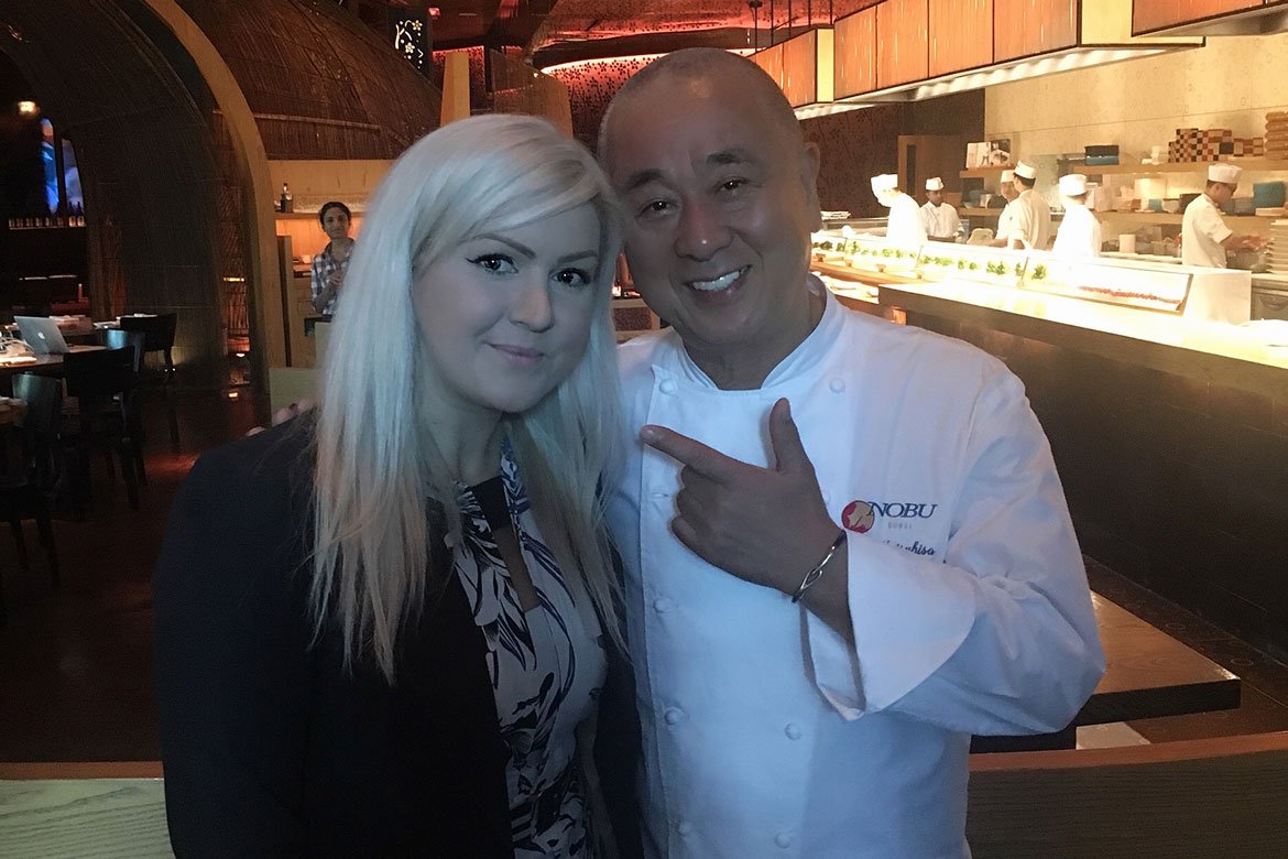 Nobu matsuhisa interview Nobu dubai Zoe bowker