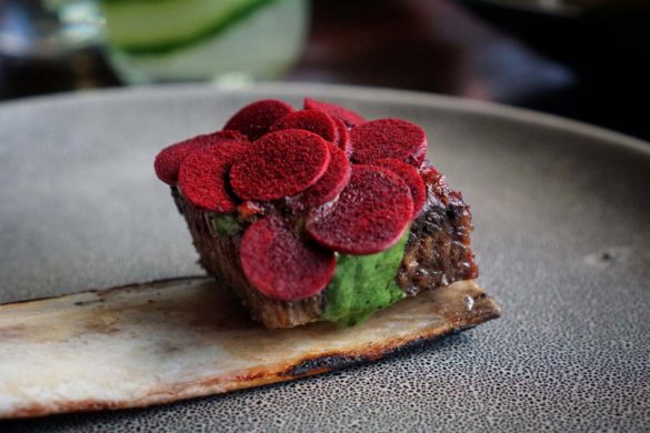 Amisfield Queenstown restaurant review Vaughan Mabee New Zealand 