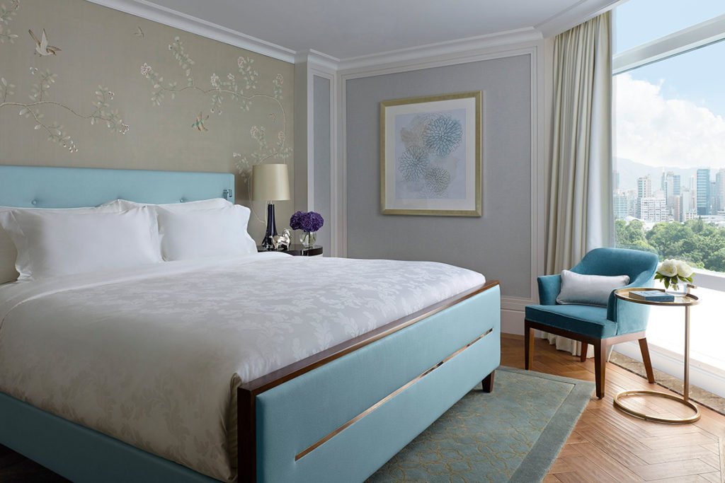Langham Hong Kong Hotel Suite Bedroom