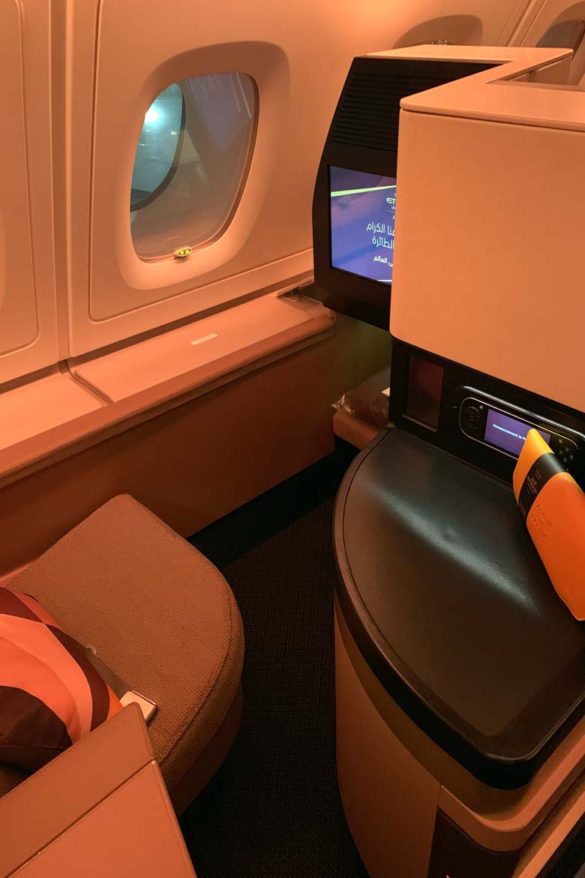 Etihad A380 Business Class review