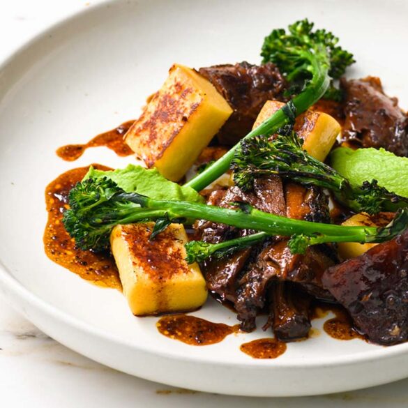 Te Mana Lamb at Euro Restaurant Auckland Recipe