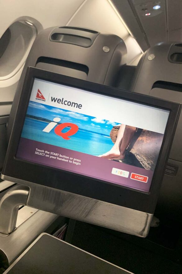 qantas business class A380 review