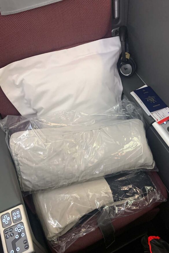 qantas business class A380 review