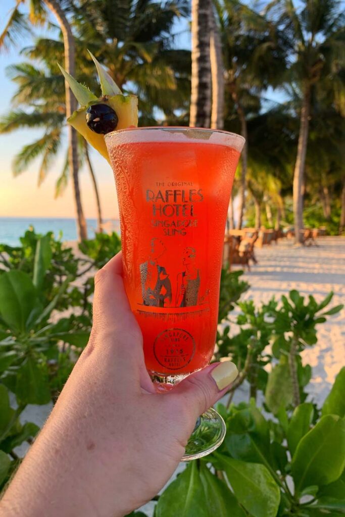 raffles maldives singapore sling 1