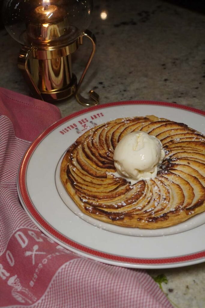 bistro des arts apple tart
