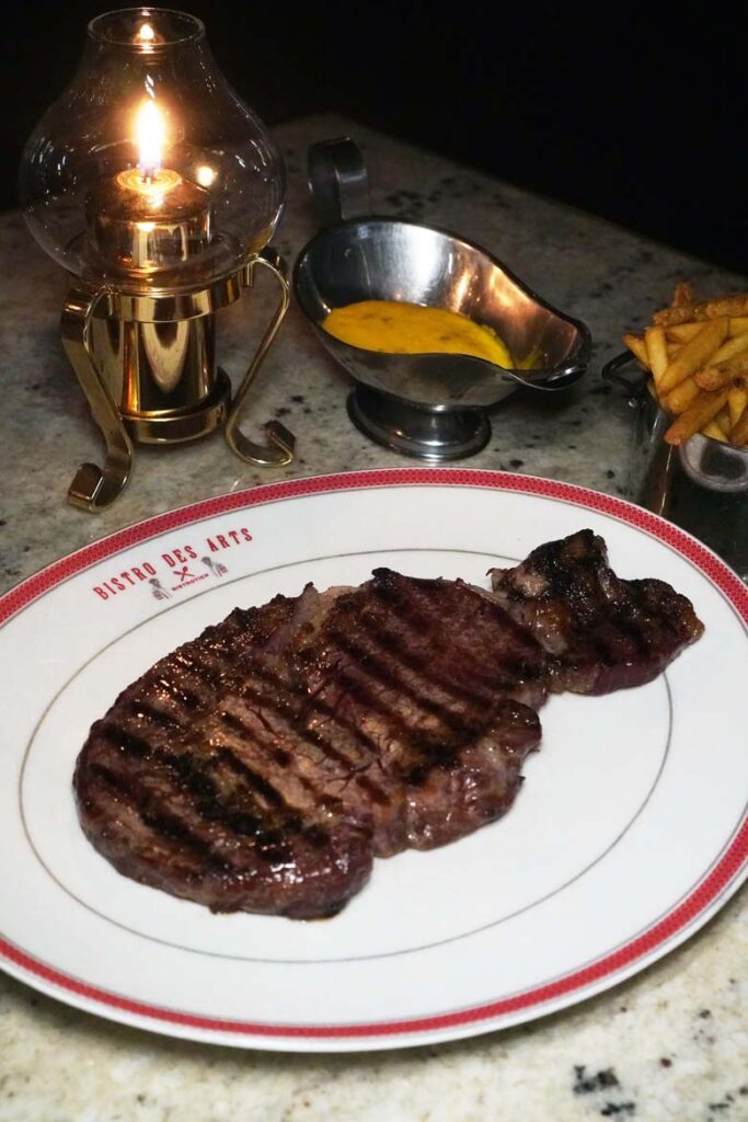 bistro des arts steak frites