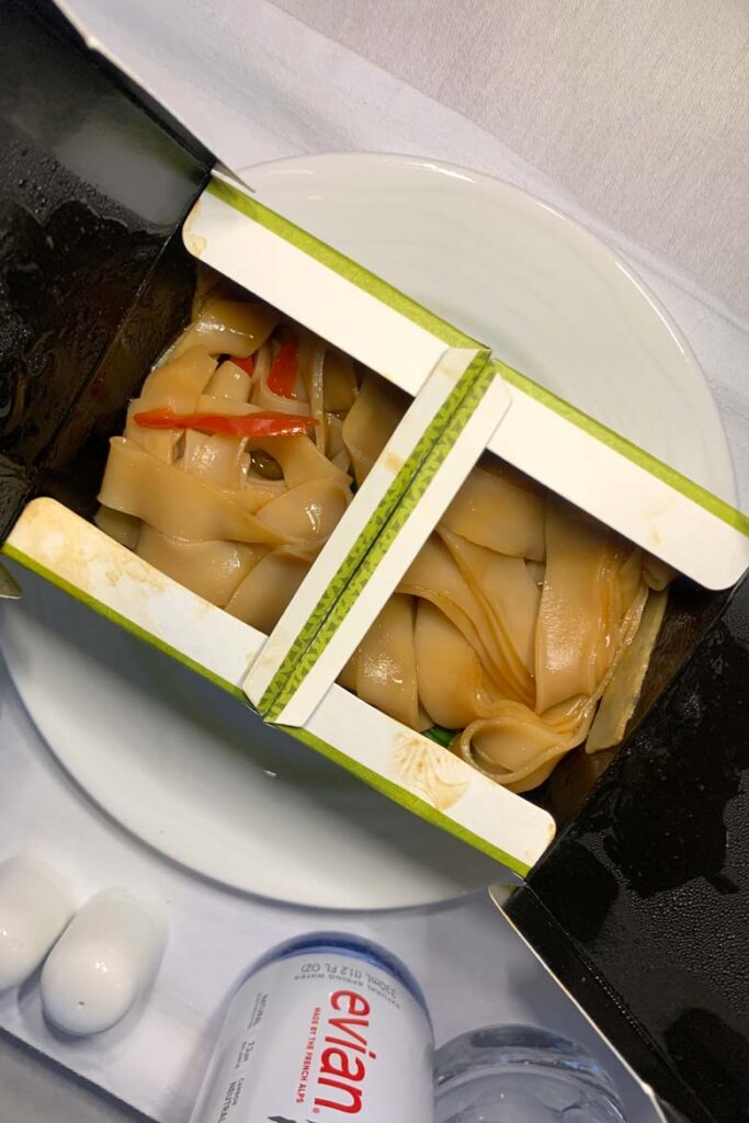 emirates first class covid menu 42