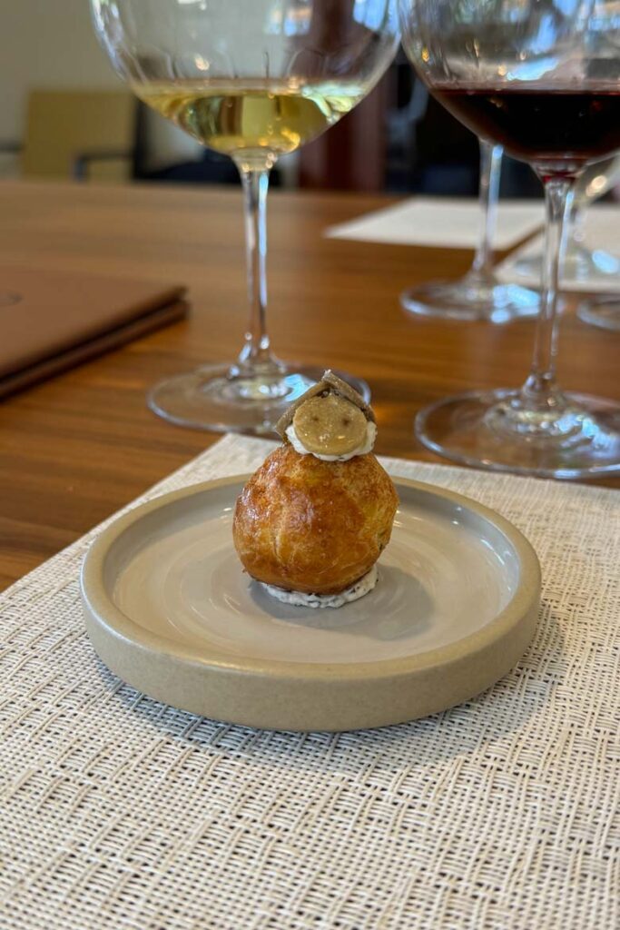 joseph phelps napa review food tasting
