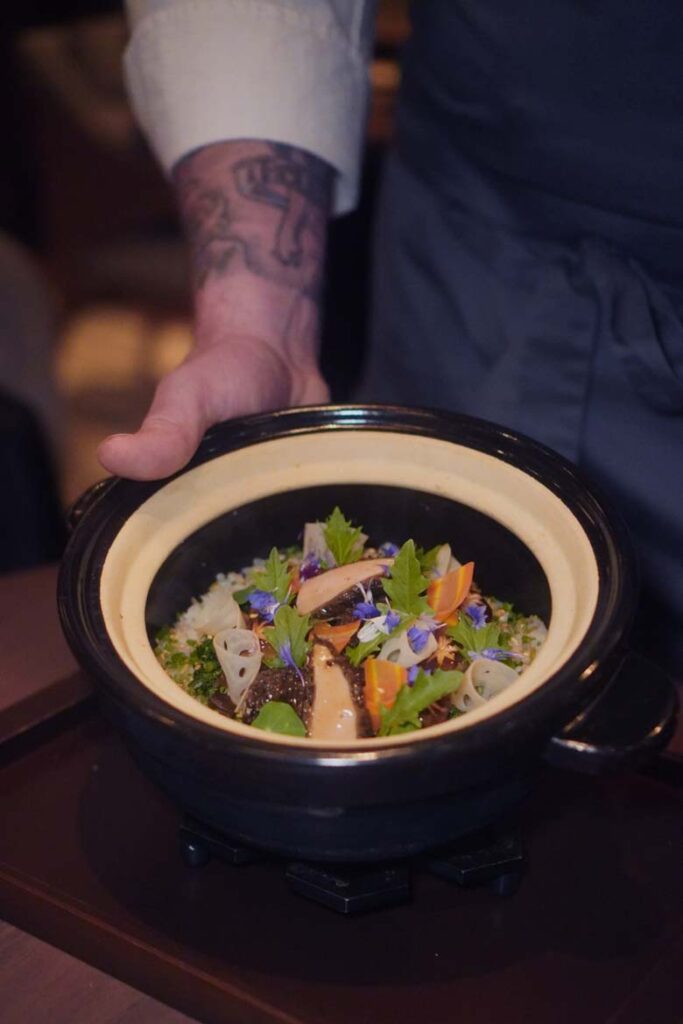 SingleThread Farm Healdsburg Sonoma California Review Dinner Donabe