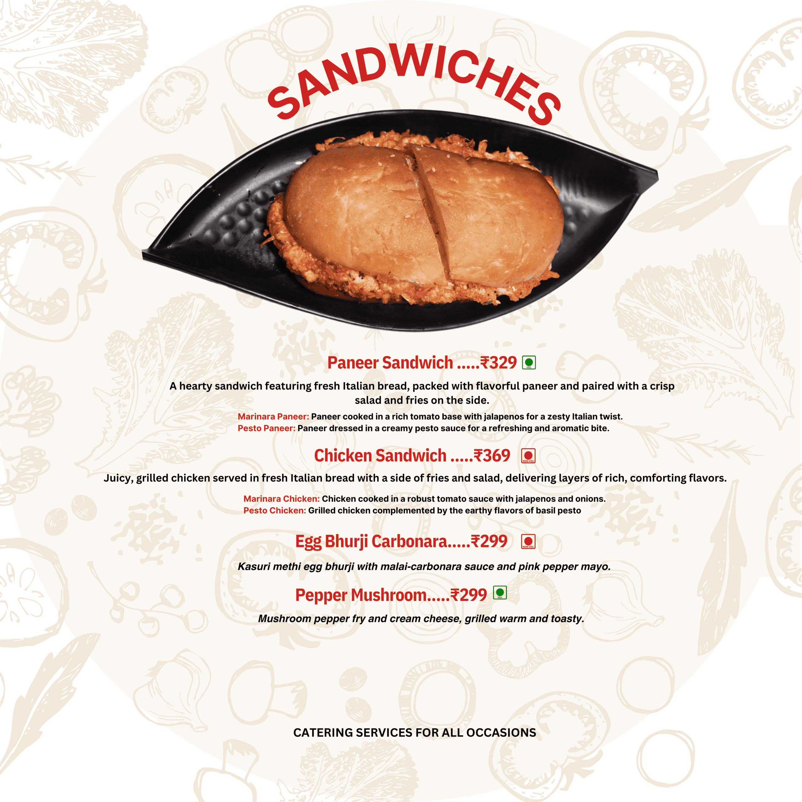 SANDWICHES