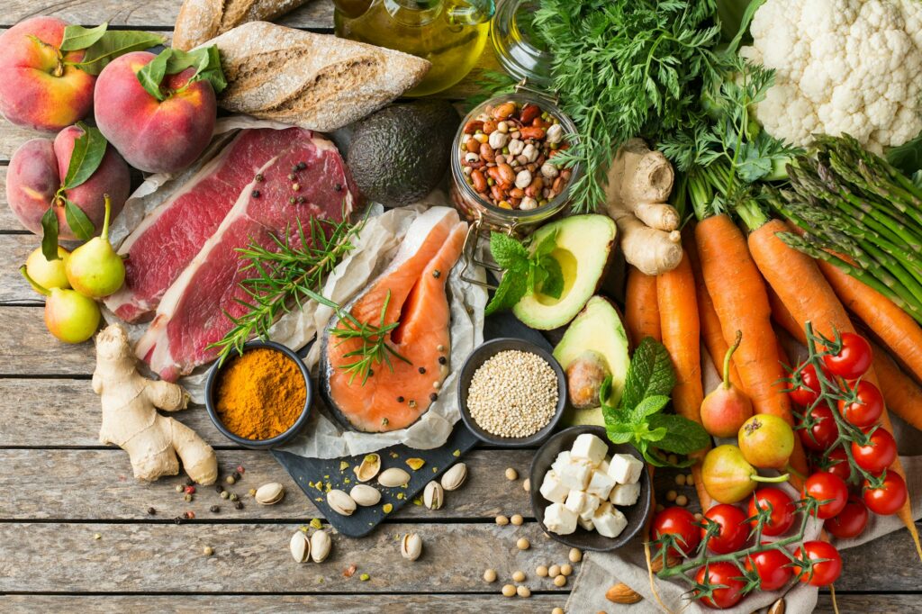 Healthy food for a balanced diet in Meridian, ID