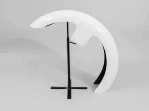 21" Wrap Front Fender, Flat Bottom, 49mm