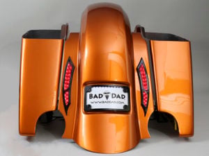 Summit Rear Fender w/ 992 Lights, 2014-2025 Touring